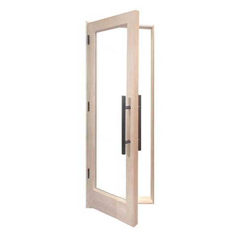 PROSAUNAS Sauna Door, Douglas Fir, 24" x 80"