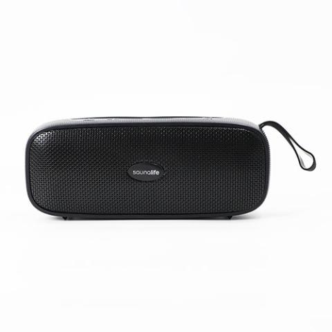 SaunaLife Verse Portable Bluetooth Sauna Speaker Black Front