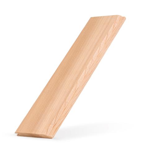 PROSAUNAS Sauna Wood Half-by-Four Tongue & Groove Cedar
