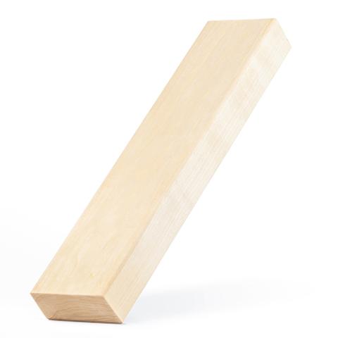 PROSAUNAS Sauna Wood, Aspen, 2x3 (28mm x 65mm), Smooth 4 Sides with Eased Edges, SHP