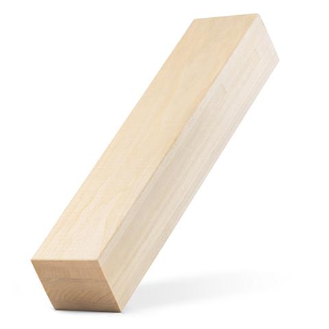 PROSAUNAS Sauna Wood, Aspen, 3x3 (68mm x 68mm), Bench Material, Smooth 4 Sides Eased Edges, SHP Profile