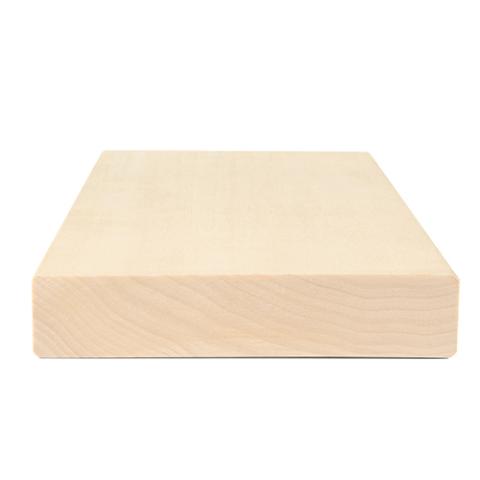 PROSAUNAS Sauna Wood, Aspen, 2x6 (28mm x 140mm), Smooth 4 Sides with Eased Edges, SHP
