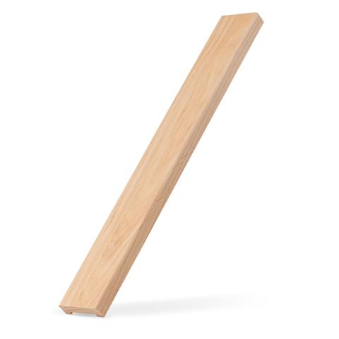 PROSAUNAS Alder Sauna Wood, 1x2 (12mm x 42mm) Door Trim Casing, UK Profile
