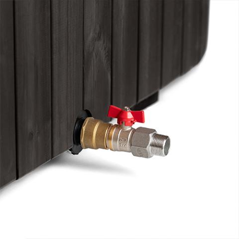 SaunaLife Black Immersion Tub