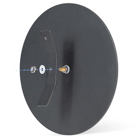 SaunaLife Designer Hygrometer in Black