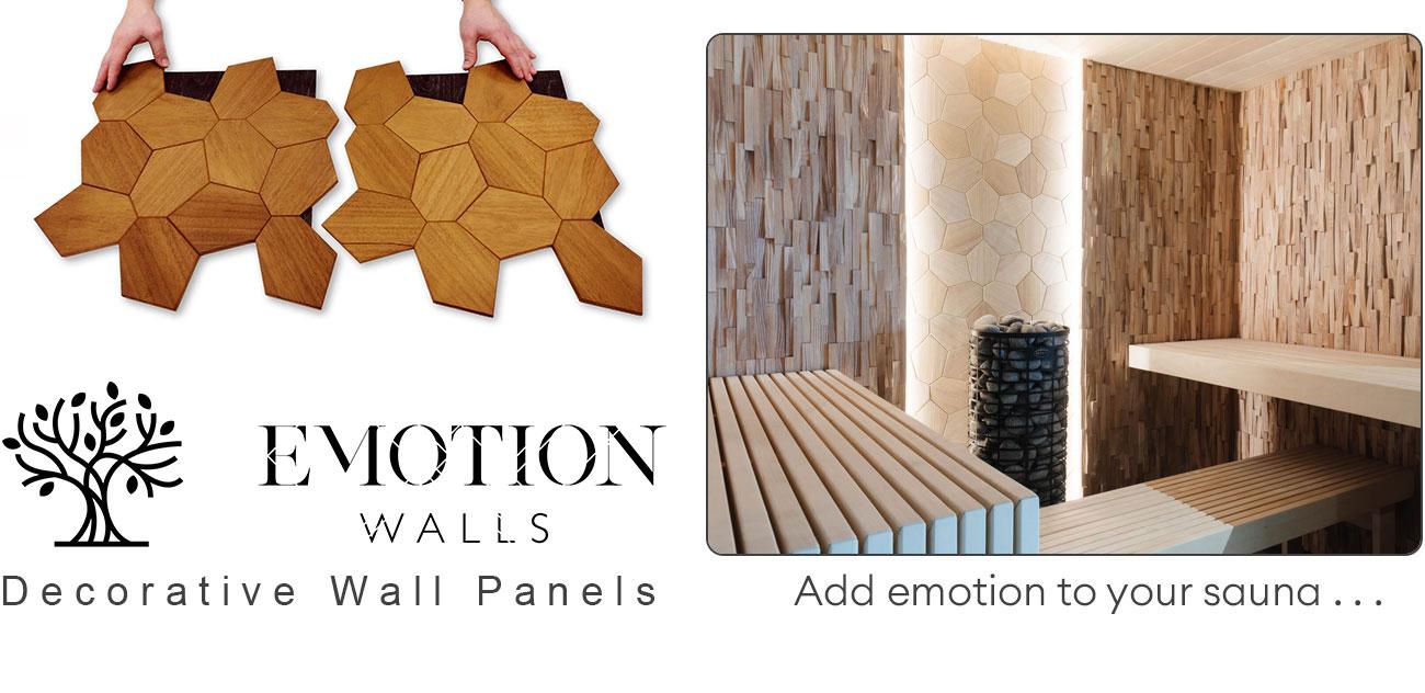 EmotionWalls Decorative Wood Wall Panels