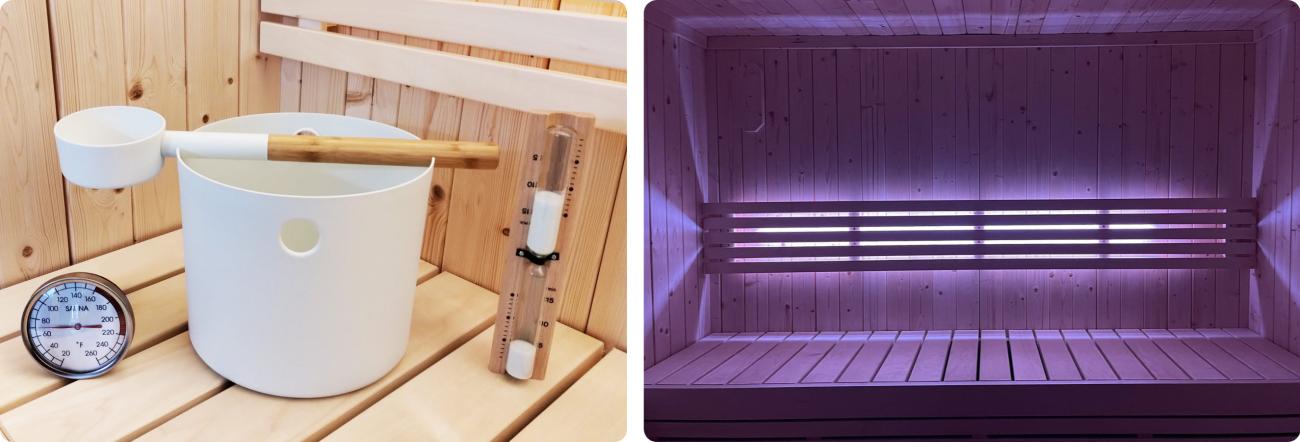 It takes two nut bath and sauna machine