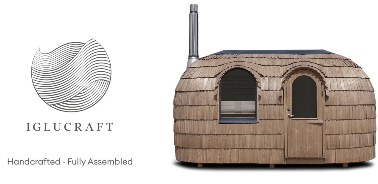 Iglucraft Iglusauna home saunas fully assembled