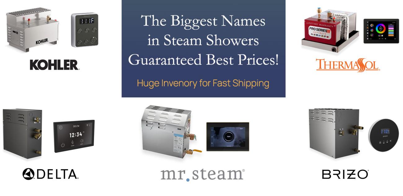 Steam Shower Generator Systems for Steam Rooms