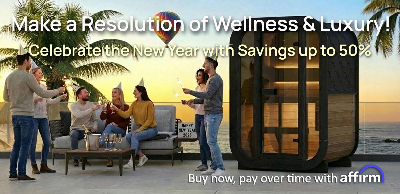 New Years Sauna Sale