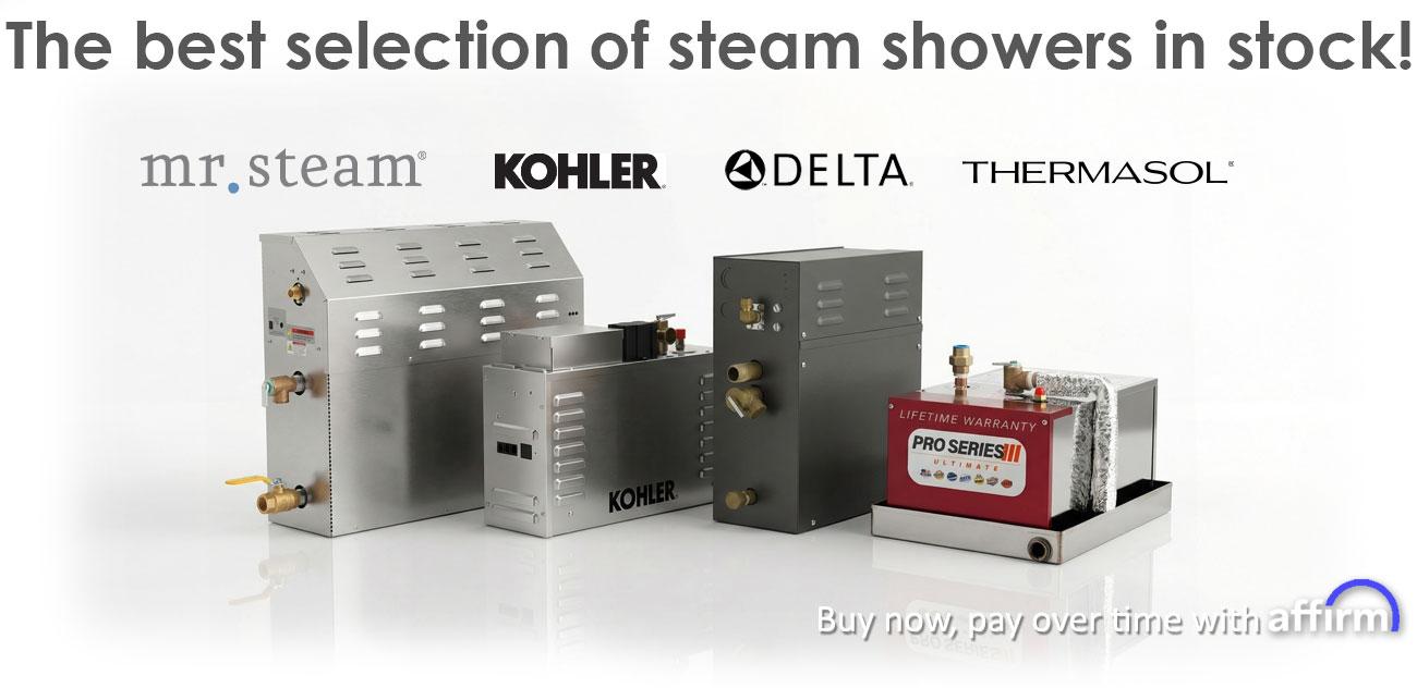 Steam Shower Generator Systems for Steam Rooms