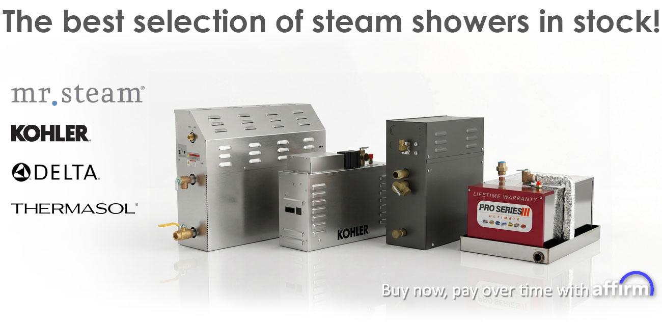 Steam Shower Generators for Sale