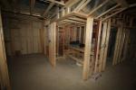 Framed Out Home Basement Sauna