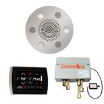 ThermaSol Wellness Shower Package - Serenity Advanced Rainhead (Round) + SignaTouch Control (Wall Mount) + Digital Shower Valve WSPSR-PC Polished Chrome