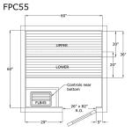 Finlandia FPC55 Precut Sauna Package