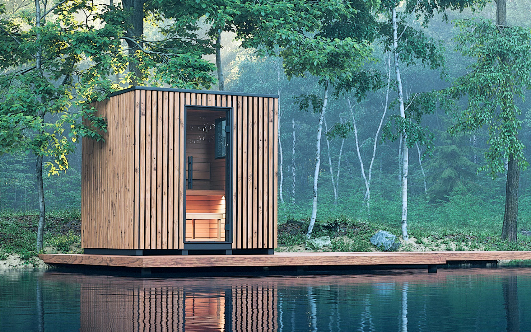 Auroom Garda outdoor sauna