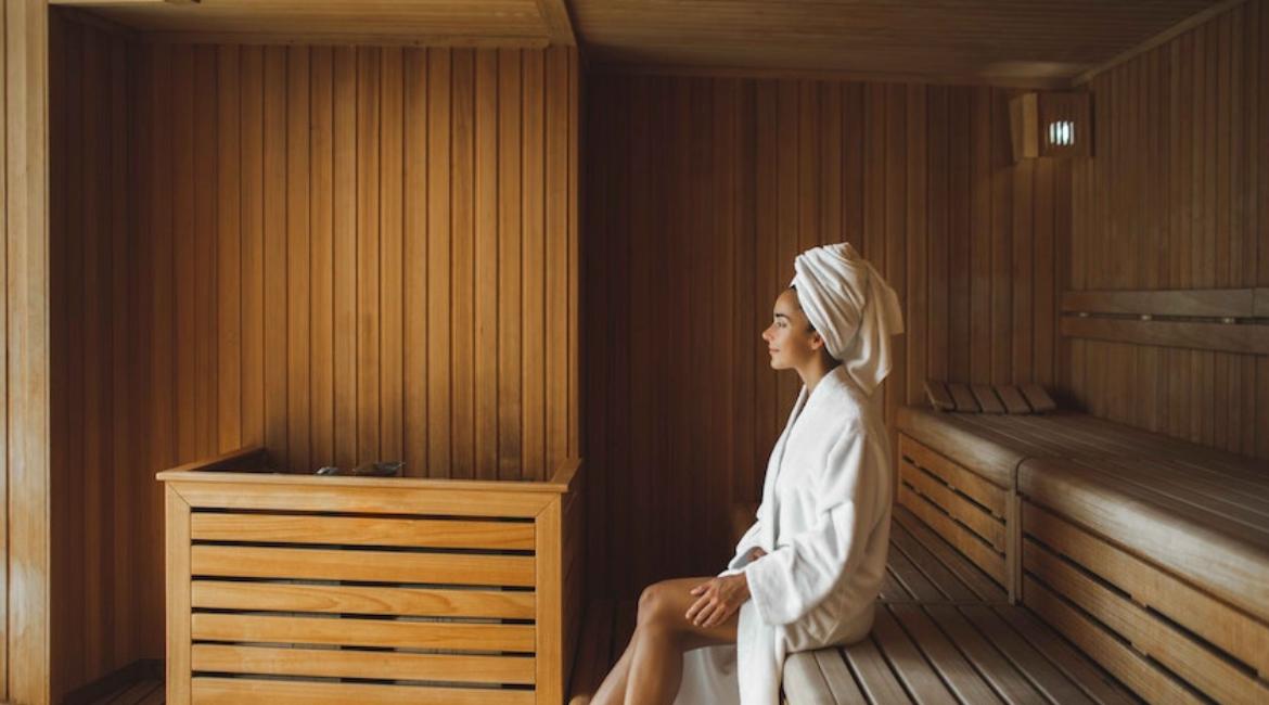 sauna clean